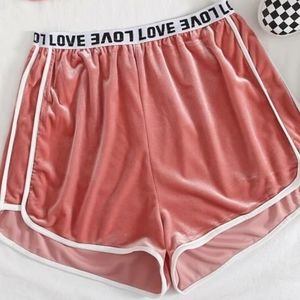 Velvet shorts